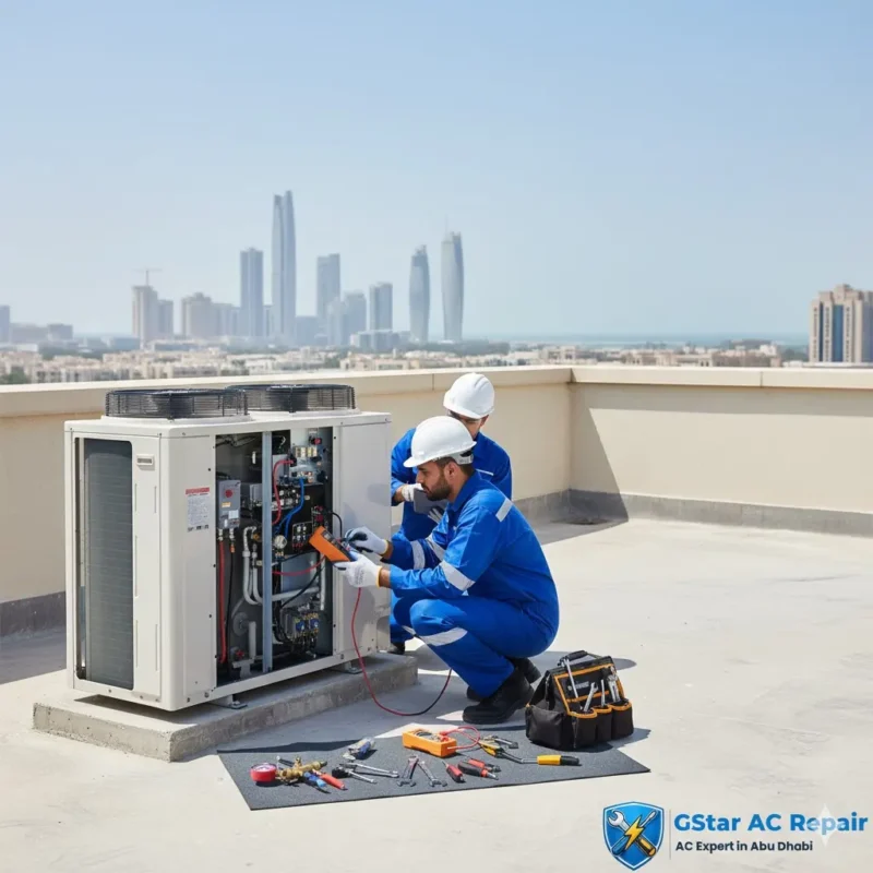 office ac repair in abu dhabi - call now
