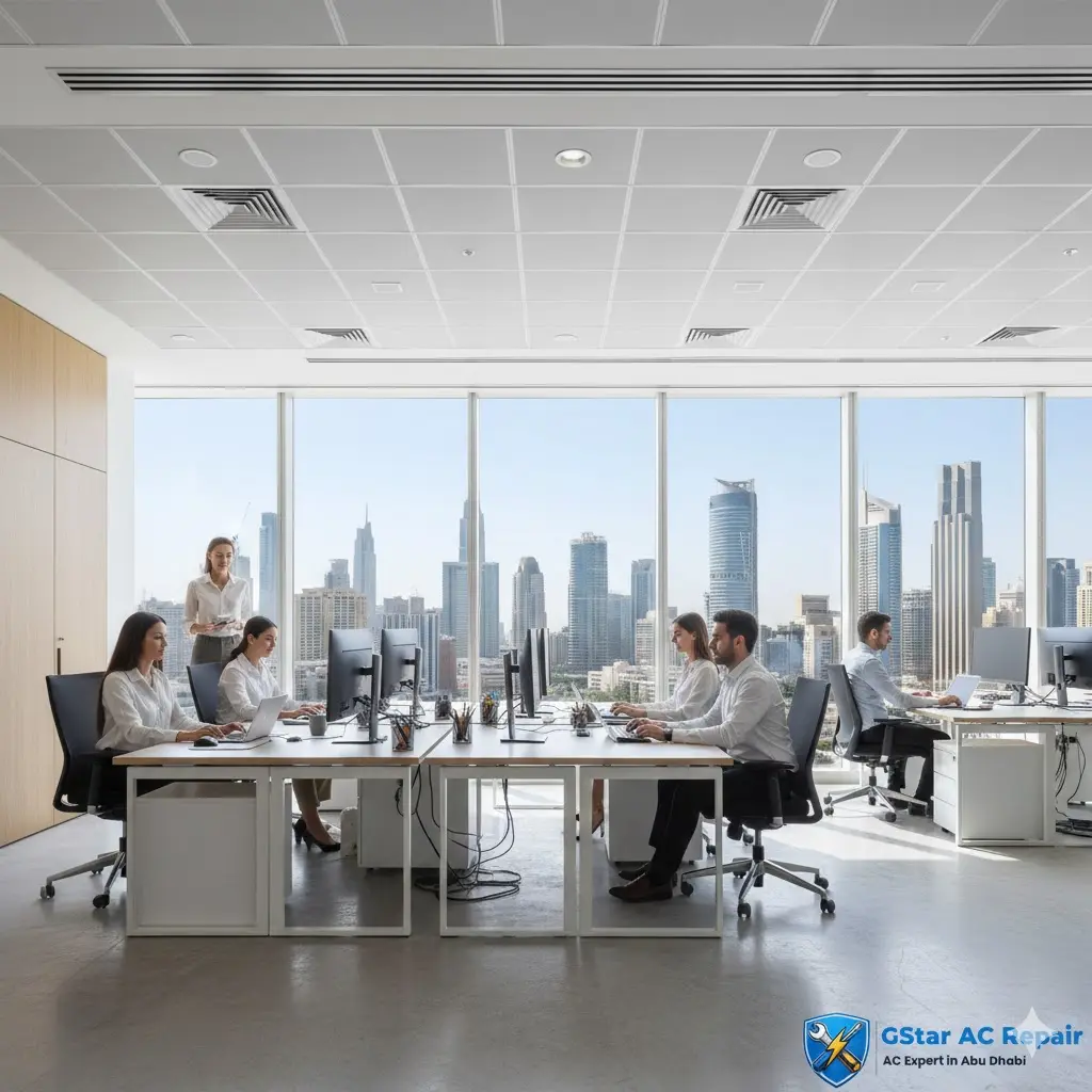office ac repair in abu dhabi - call now