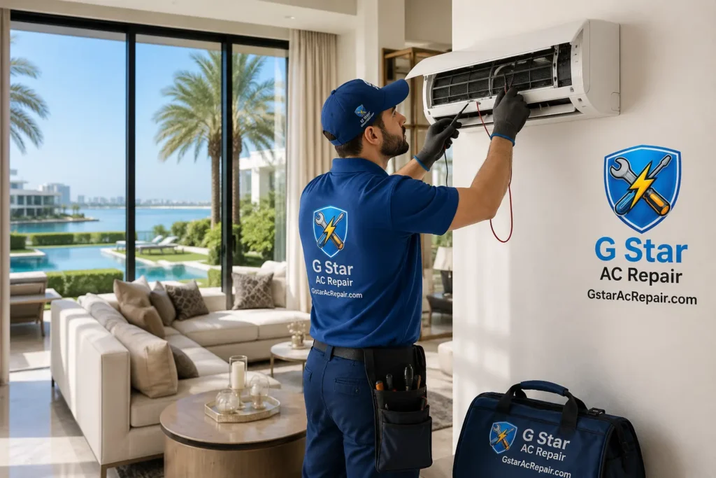 Professional AC Repair Saadiyat Island Booking Now 24/7