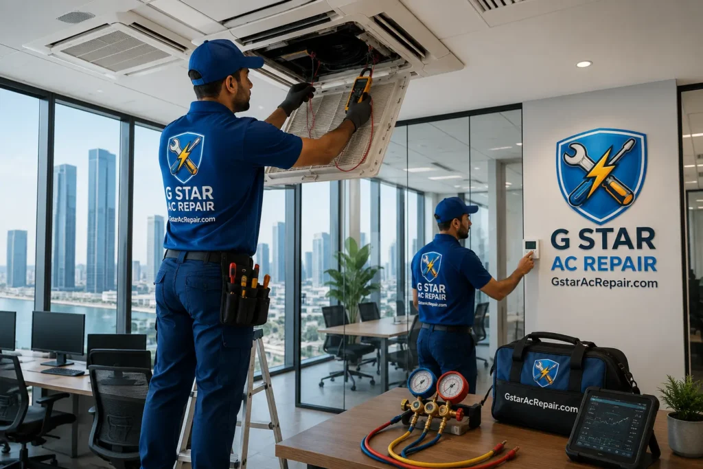 Best Office AC Repair Al Maryah Island | Booking Now 24/7