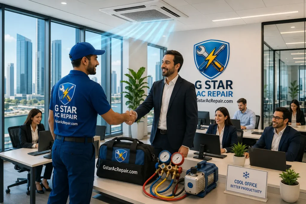 Best Office AC Repair Al Maryah Island | Booking Now 24/7