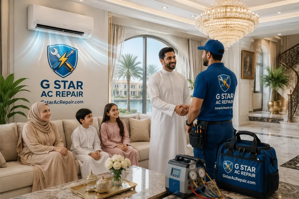 Best Villa AC Repair Al Bateen | Call Now 24/7
