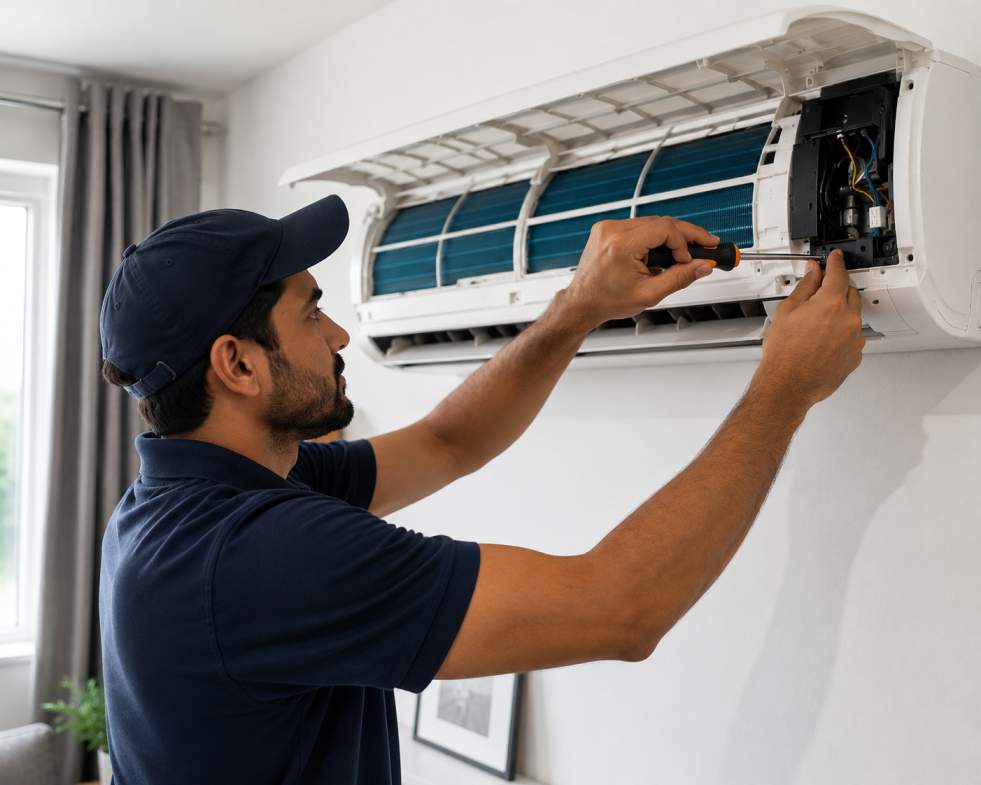 Split AC Repair Services in yas lsland