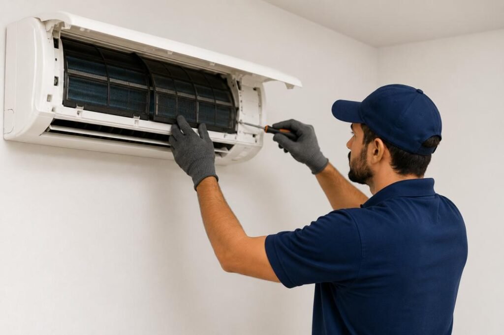 Professional central ac repair service in Dubai | Book Now