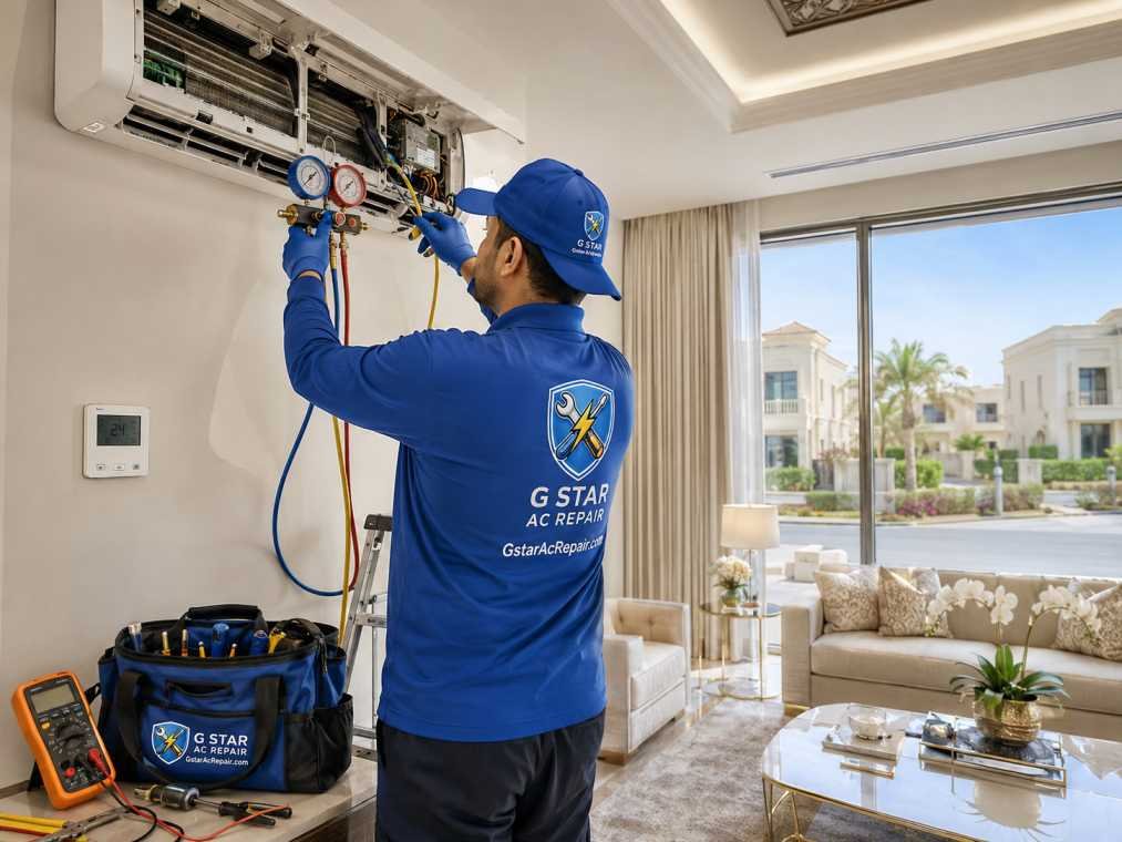 Best Home AC Repair Services in Khalifa City | Call Now 24/7