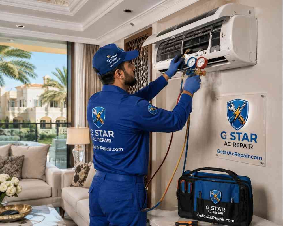 Professional Villa AC Repair Khalifa City | Booking Now 24/7