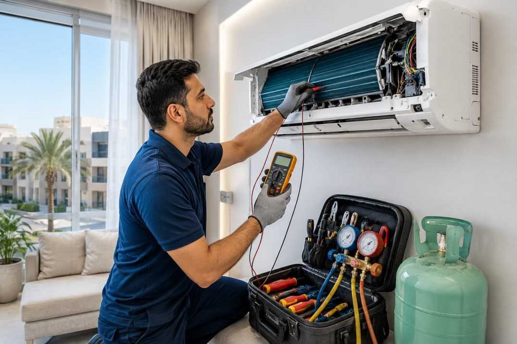 Best AC Not Cooling Repair Bawabat Abu Dhabi | Call Now 24/7