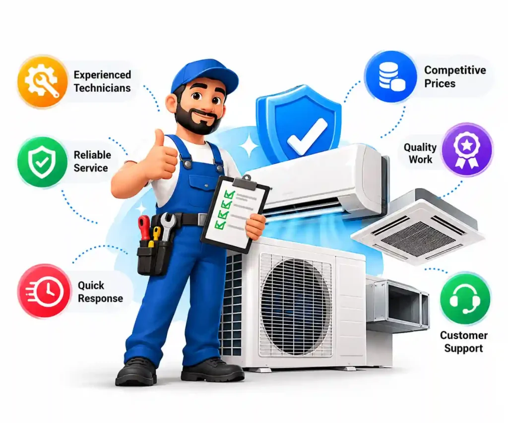 Best AC repair and maintenance services in Abu Dhabi by GSTAR