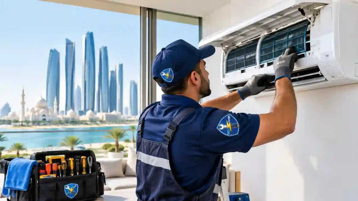 GSTAR AC mechanic providing AC repair in Abu Dhabi